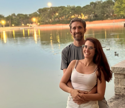 Mariana y Juan, lago